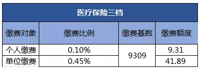 2019年深圳市最新社保缴费比例表