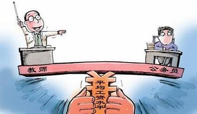 2019年重庆中小学教师工资标准