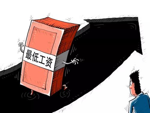 2019年31省市最低工资排名