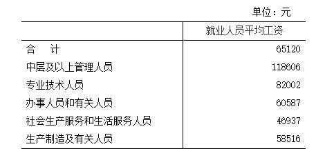 2020年河北城镇年平均工资 2020年河北城镇年平均工资