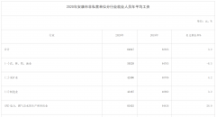 2020年安康市非私营单位就业人员年平均工资64847元