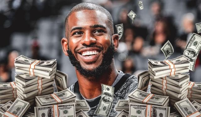 保罗4年1.2亿正式续约太阳，生涯工资总收入高达4.5亿